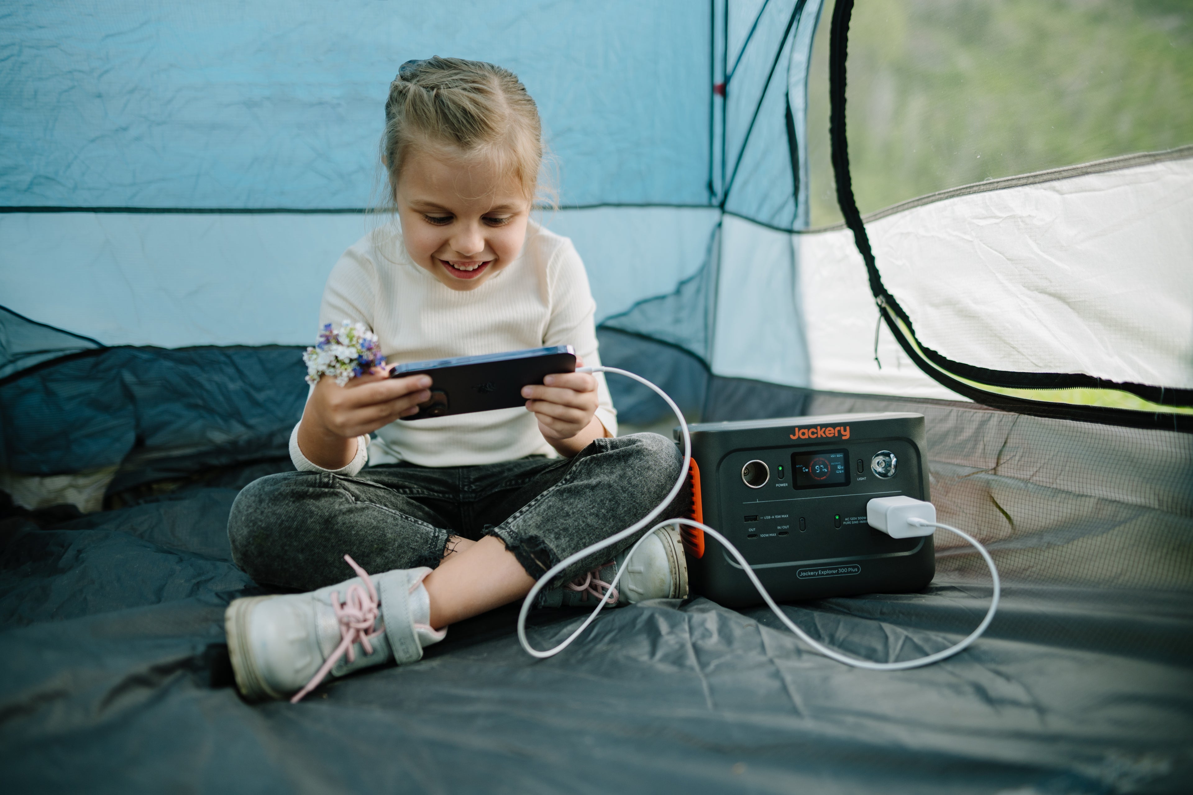 Jackery Explorer 300 Plus Portable Power Station – 288 Wh | 300 W Output | LiFePO₄ Battery