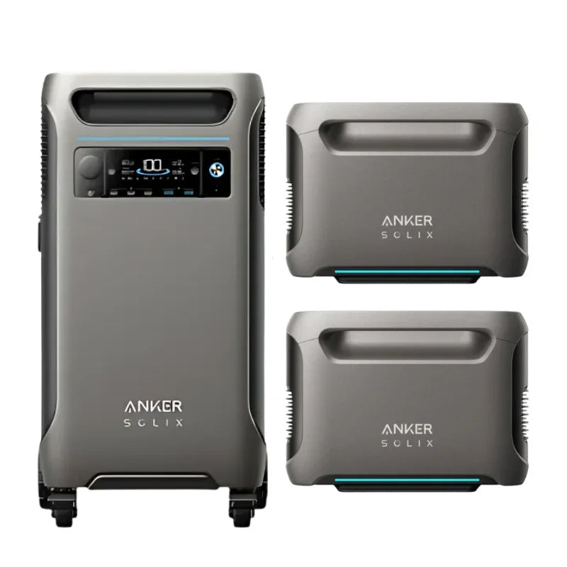 Anker SOLIX F3800 + Expansion Batteries (With a Free Anker SOLIX F3800 Protective Cover Bag)