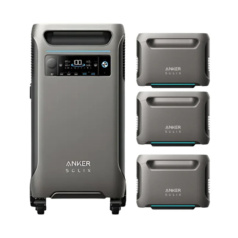 Anker SOLIX F3800 + Expansion Batteries (With a Free Anker SOLIX F3800 Protective Cover Bag)
