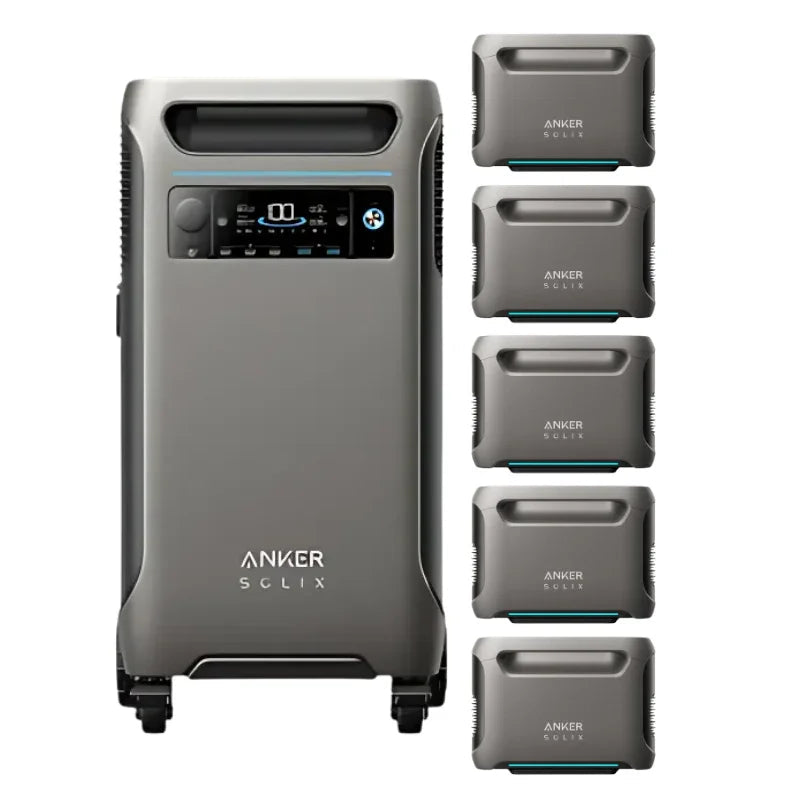 Anker SOLIX F3800 + Expansion Batteries (With a Free Anker SOLIX F3800 Protective Cover Bag)