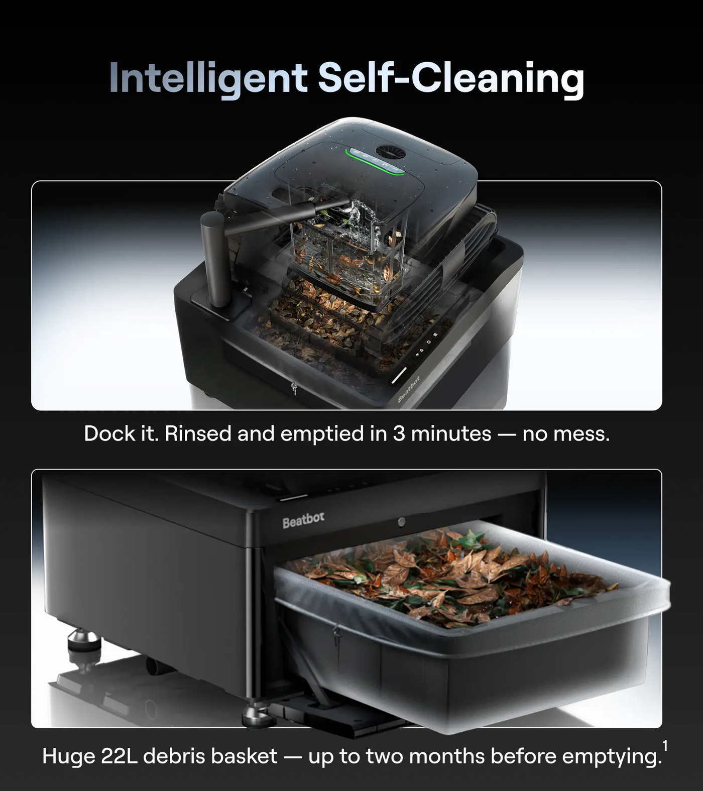 The only one that cleans its own filter.