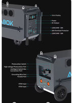 7200W LiFePO₄ Solar Generator – 9.8kWh Portable Power Station for Home Backup, RVs & Off-Grid Living