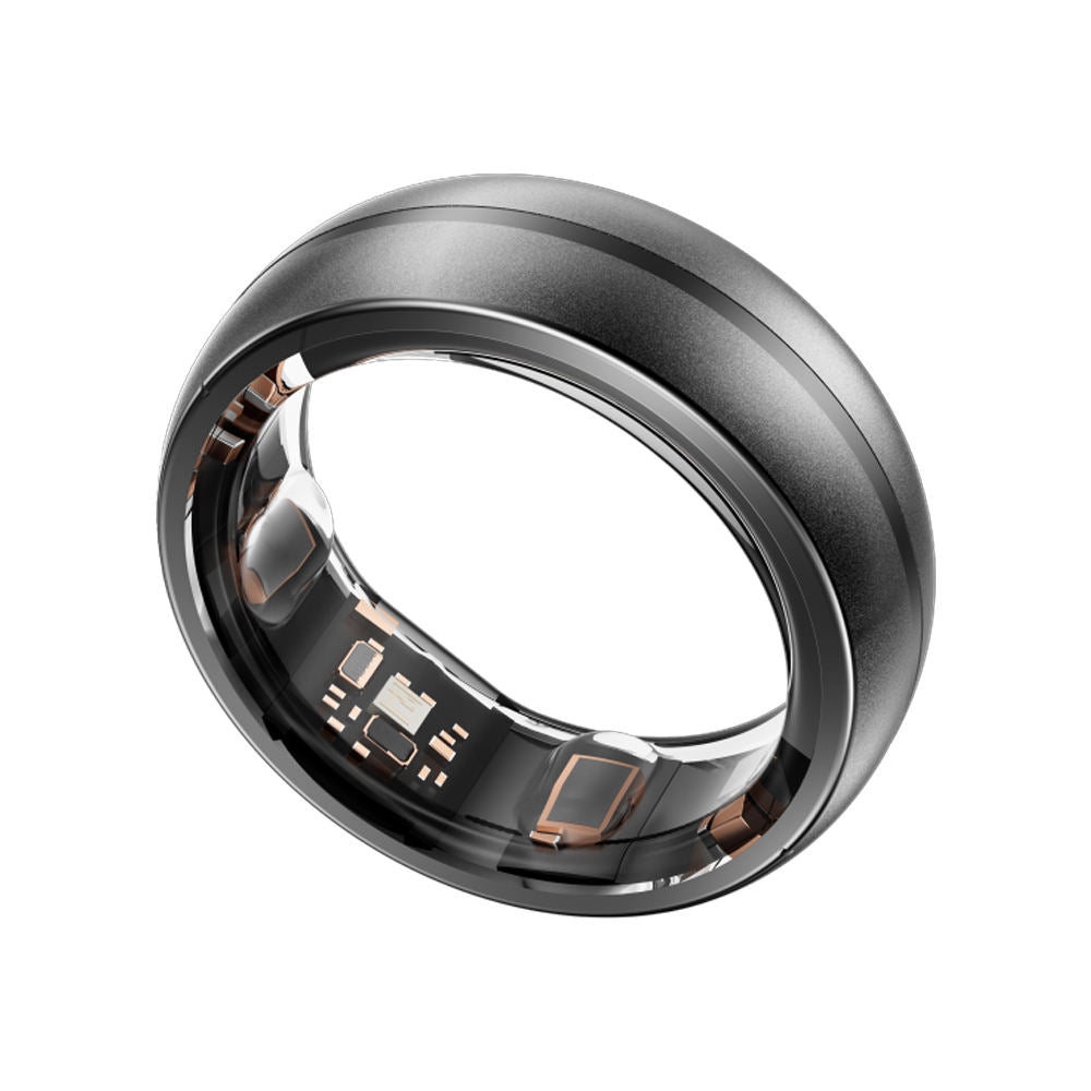 Titanium Smart Ring — Health, Fitness & Sleep Monitor
