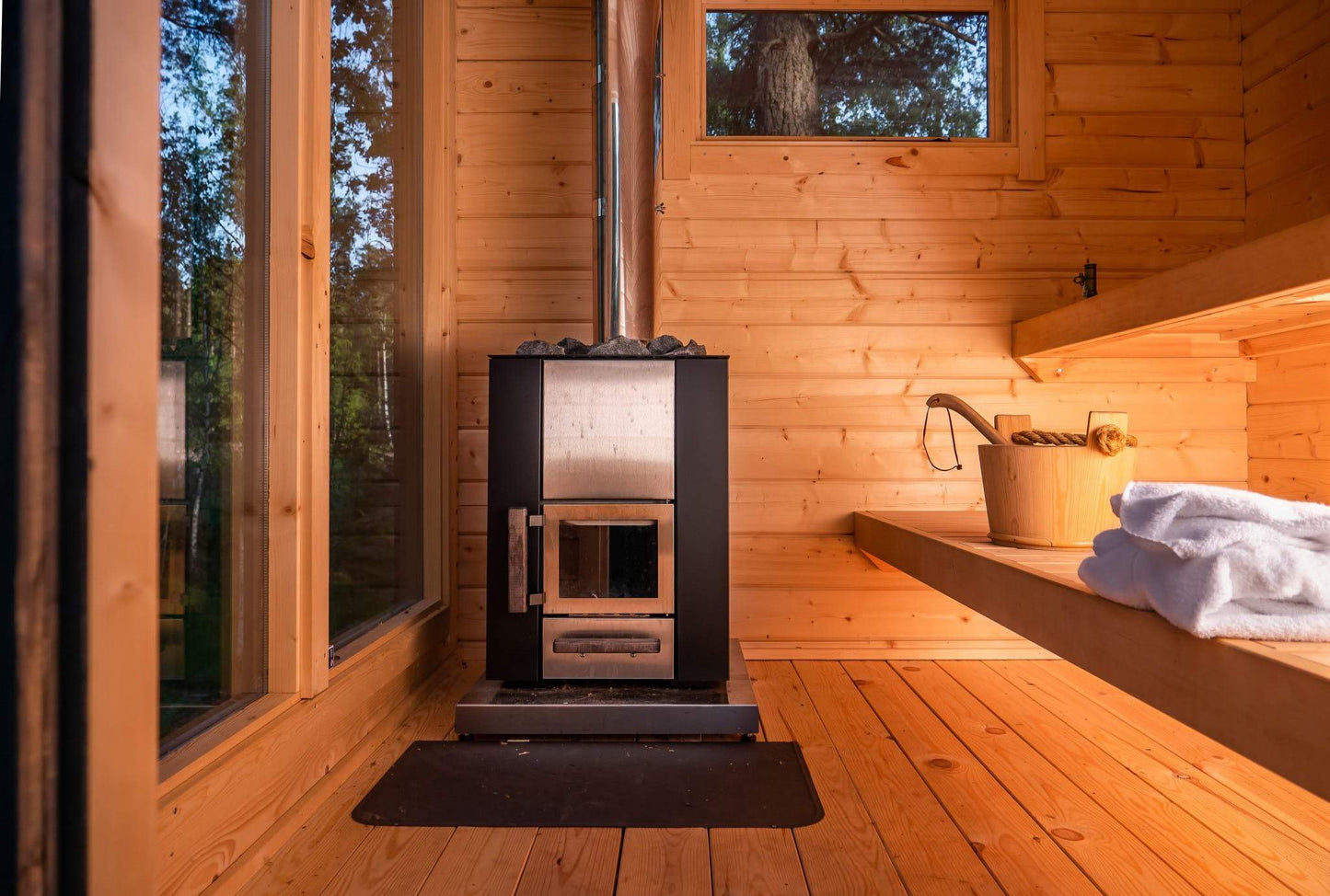 SAUNA EVOLUTION® Cabin Sauna Eco Oasis 3