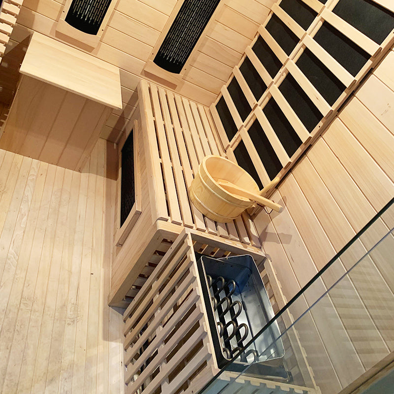 SAUNA EVOLUTION®  Indoor Steam and Far-infrared Sauna Dual System 01