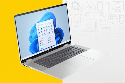 HP Envy x360 16” Touchscreen 2-in-1 Laptop –16GB RAM – 1TB SSD – Windows 11 Home – Glacier Silver (Refurbished) by Swag House Store