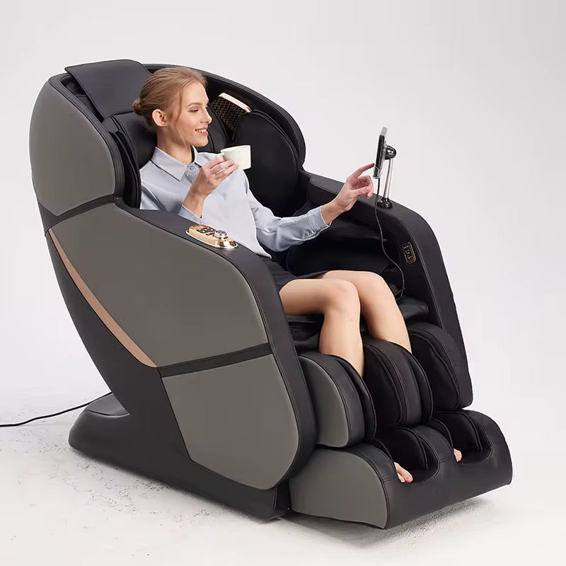 Zero Gravity Full-Body Massage Chair with Heat, Bluetooth & AI Voice Control
