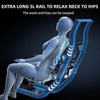Zero Gravity 4D Massage Chair with AI Features, Thai Stretching & Bluetooth