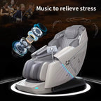 Zero Gravity 4D Massage Chair with AI Features, Thai Stretching & Bluetooth