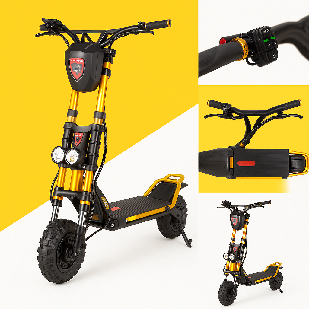 Ultra-Performance GT Pro Electric Scooter – 72V 8000W Beast