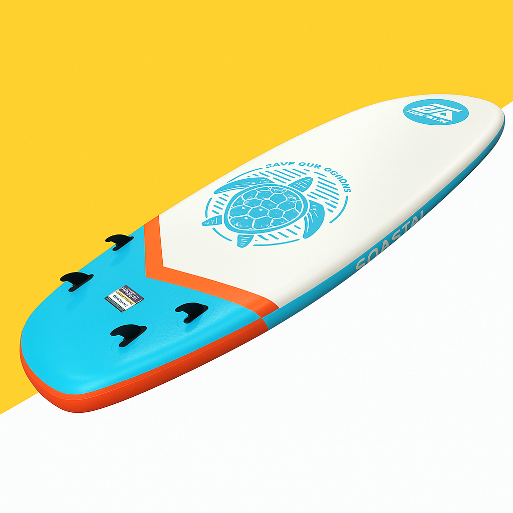 Mega Inflatable SUP Board – 10 Person Paddle Board (5-Year Warranty + Complete Kit)