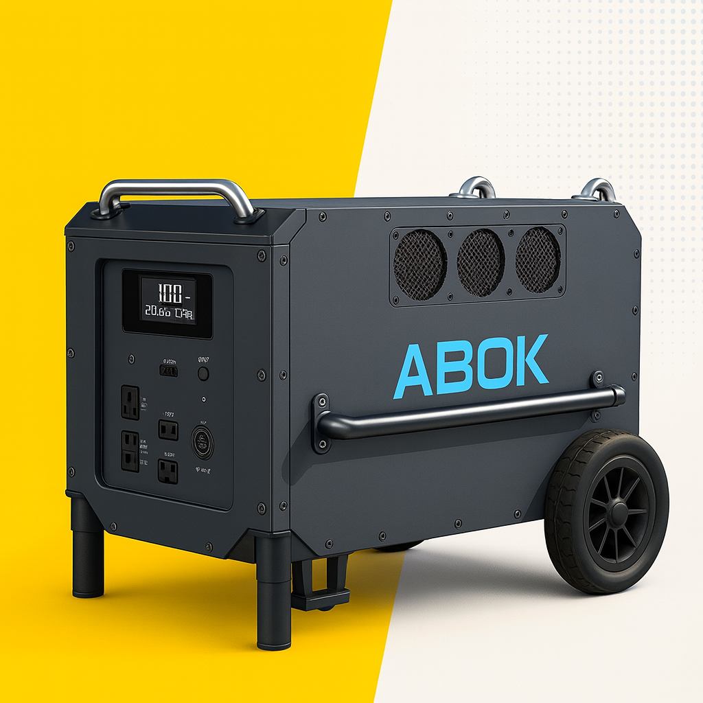 7200W LiFePO₄ Solar Generator – 9.8kWh Portable Power Station for Home Backup, RVs & Off-Grid Living