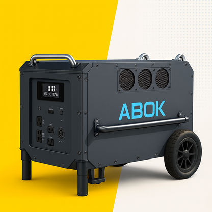 7200W LiFePO₄ Solar Generator – 9.8kWh Portable Power Station for Home Backup, RVs & Off-Grid Living by Swag House Store