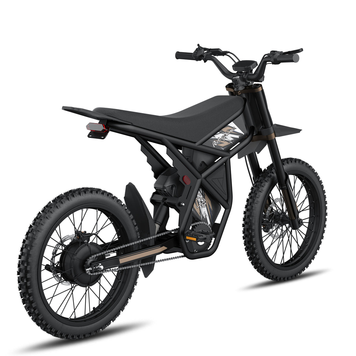 GT73 PRO Electric Dirt Bike — 3000W Dual Battery