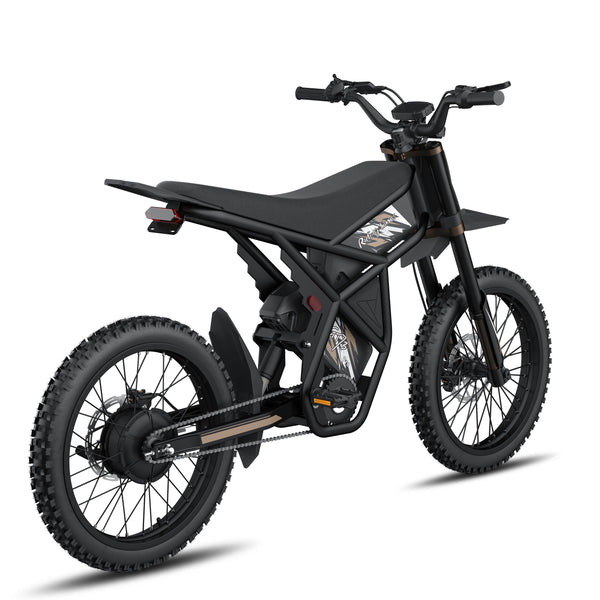 RidingTimes GT73 PRO Electric Dirt Bike — 3000W Dual Battery