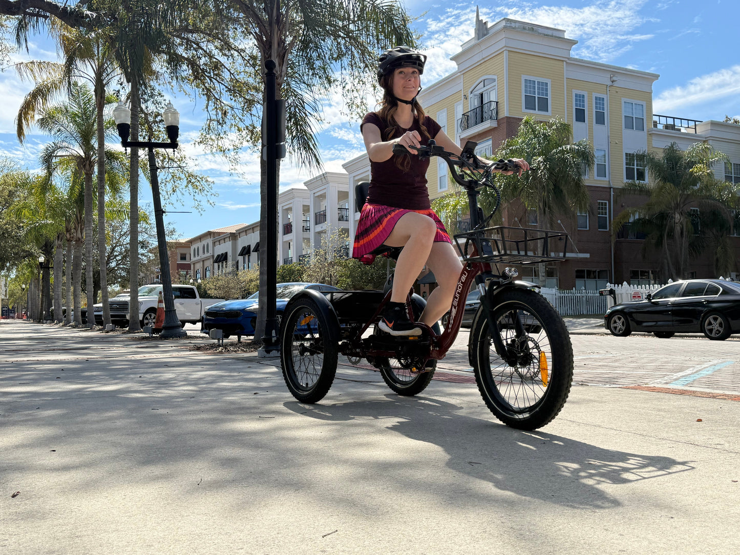 One Trike 2.0 20-Inch Rear Drive Electric Tricycle With 48V 500W Motor, 50 Mile Range, 440 Lb Payload, 20 MPH