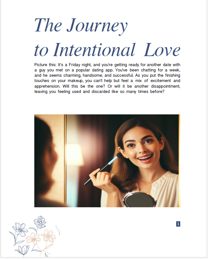 The Intentional Women's Guide - Finding the Right Partner in the Modern World