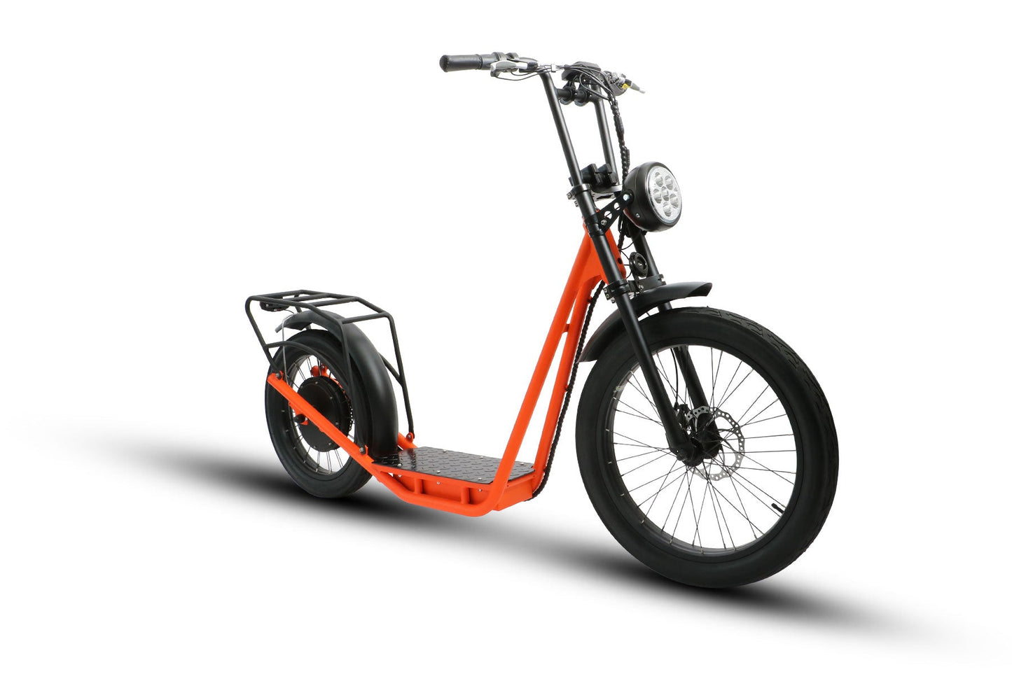 Eunorau Jumbo 48V 1000W Stand Up Kick Scooter With 15.6Ah Battery Fast 4 To 5 Hours Charge TEKTRO Disc Brake And E ABS