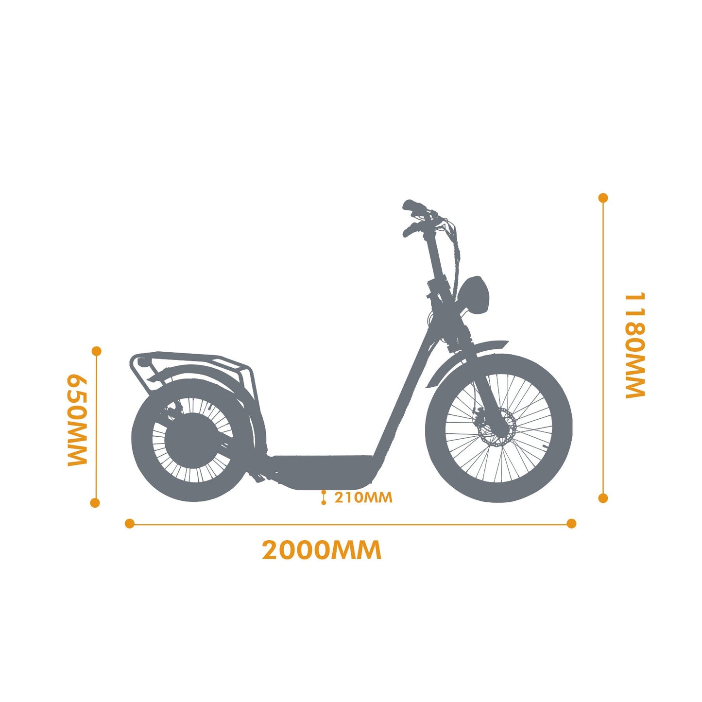 Eunorau Jumbo 48V 1000W Stand Up Kick Scooter With 15.6Ah Battery Fast 4 To 5 Hours Charge TEKTRO Disc Brake And E ABS