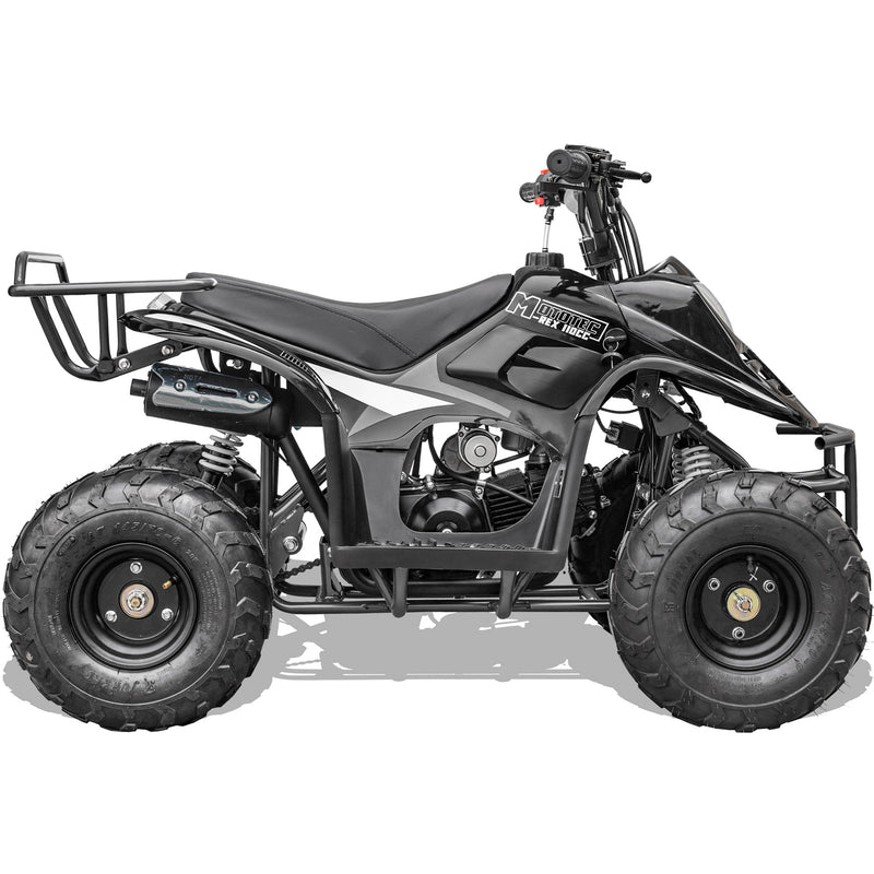 MotoTec Rex 110cc Kids Gas ATV — 4-Stroke Engine