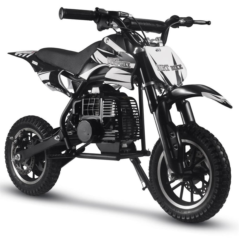 MotoTec Alien 50cc 2-Stroke Kids Dirt Bike Black