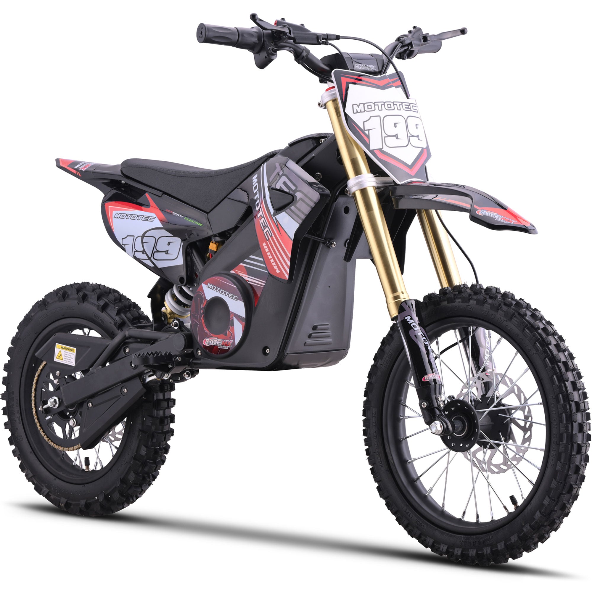 MotoTec Pro 48V 1800W Electric Dirt Bike