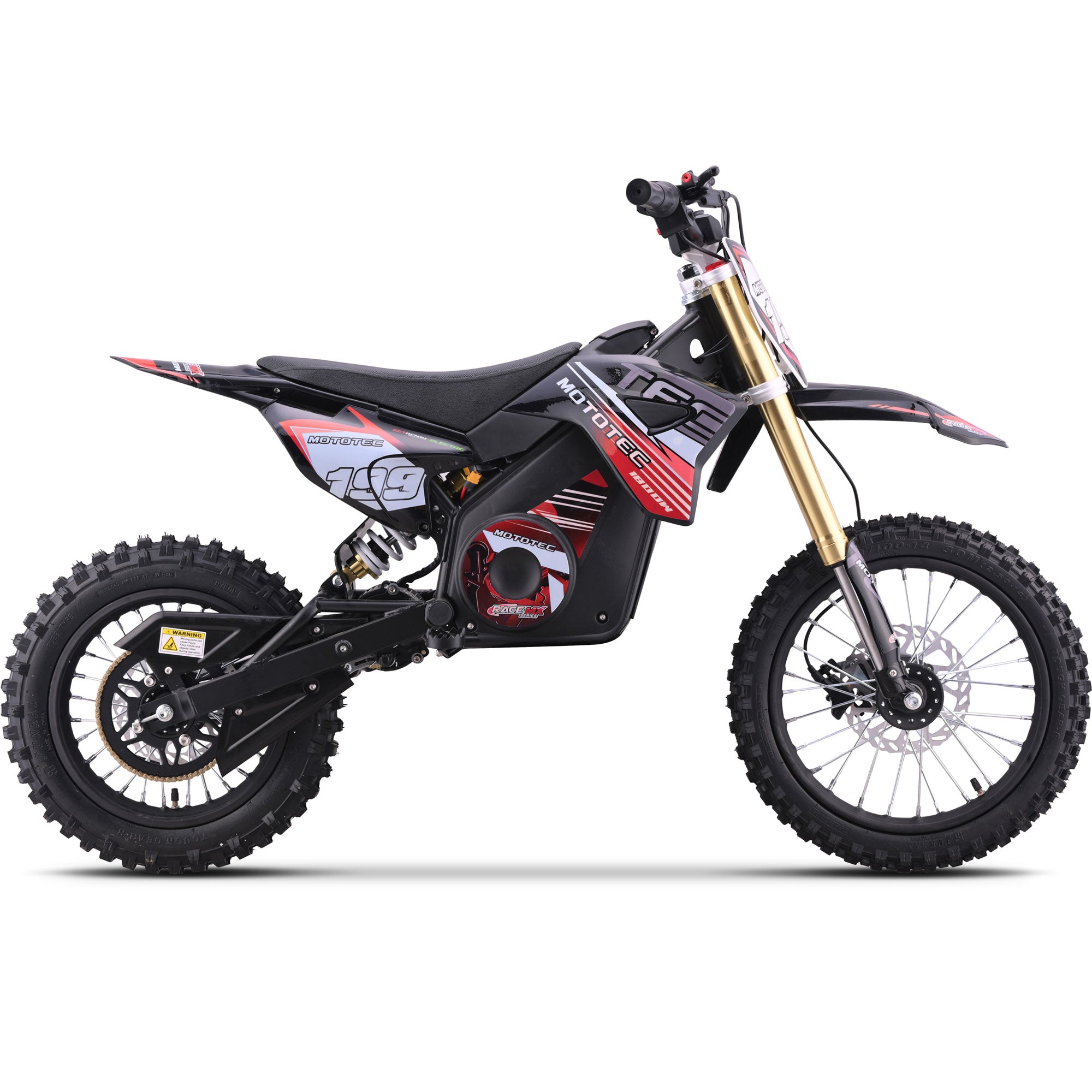 MotoTec Pro 48V 1800W Electric Dirt Bike