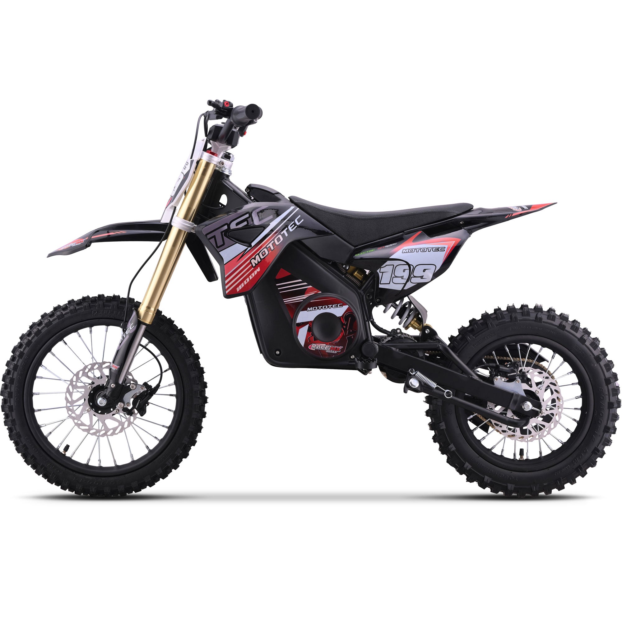MotoTec Pro 48V 1800W Electric Dirt Bike