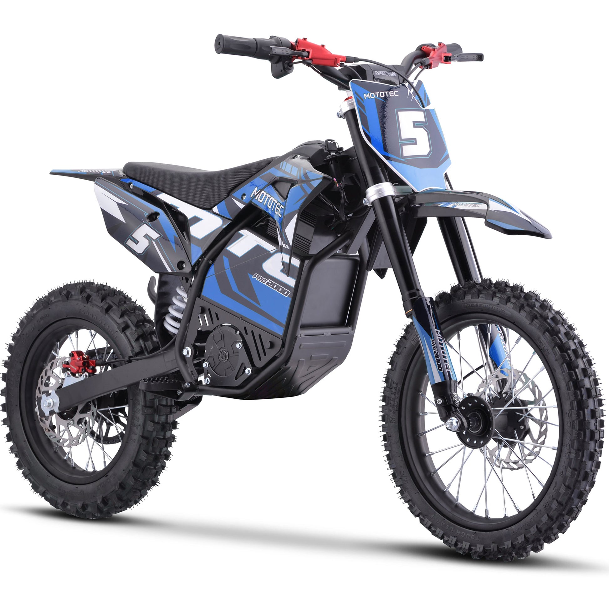 MotoTec Pro 60V 2000W Electric Dirt Bike by Swag House Store