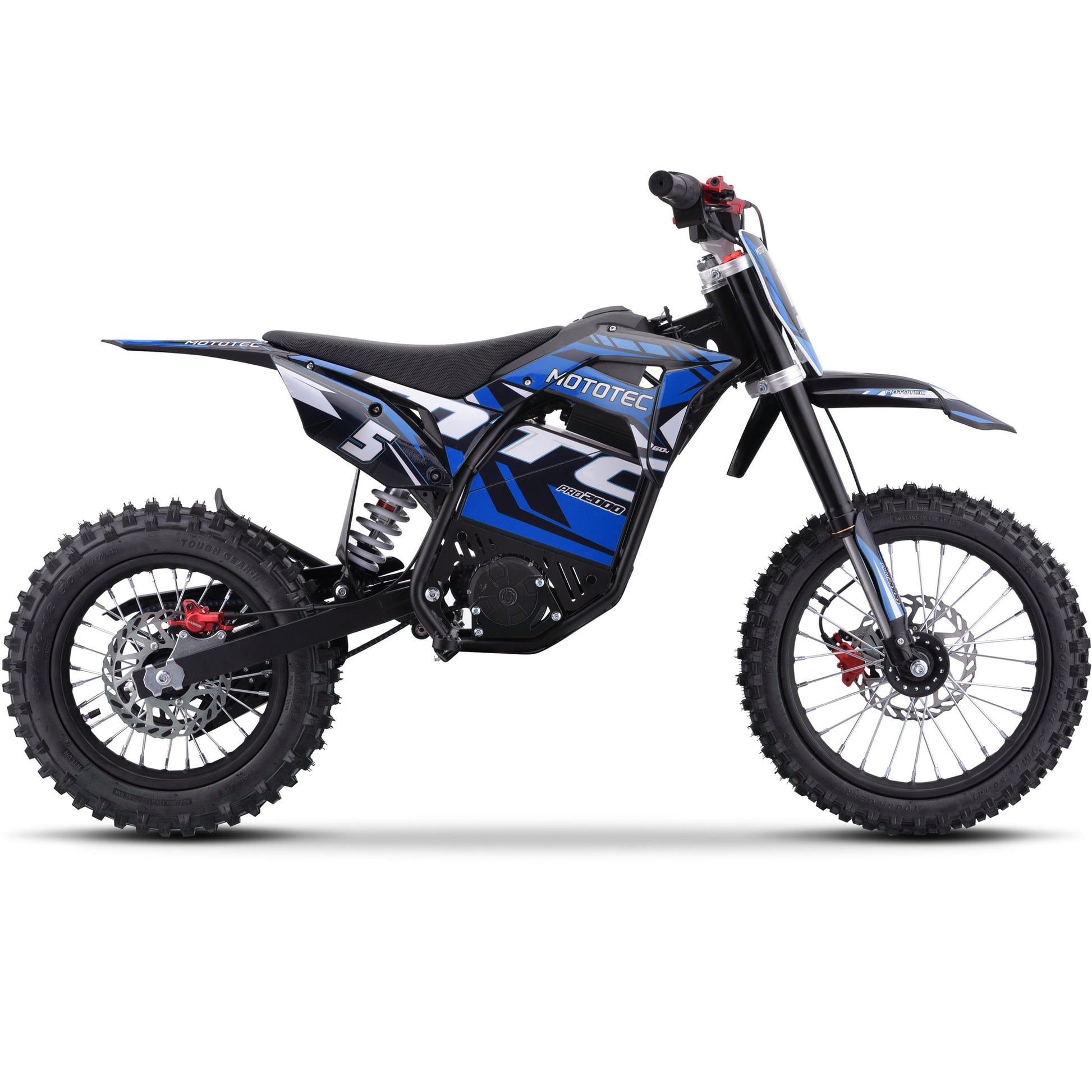 MotoTec Pro 60V 2000W Electric Dirt Bike by Swag House Store