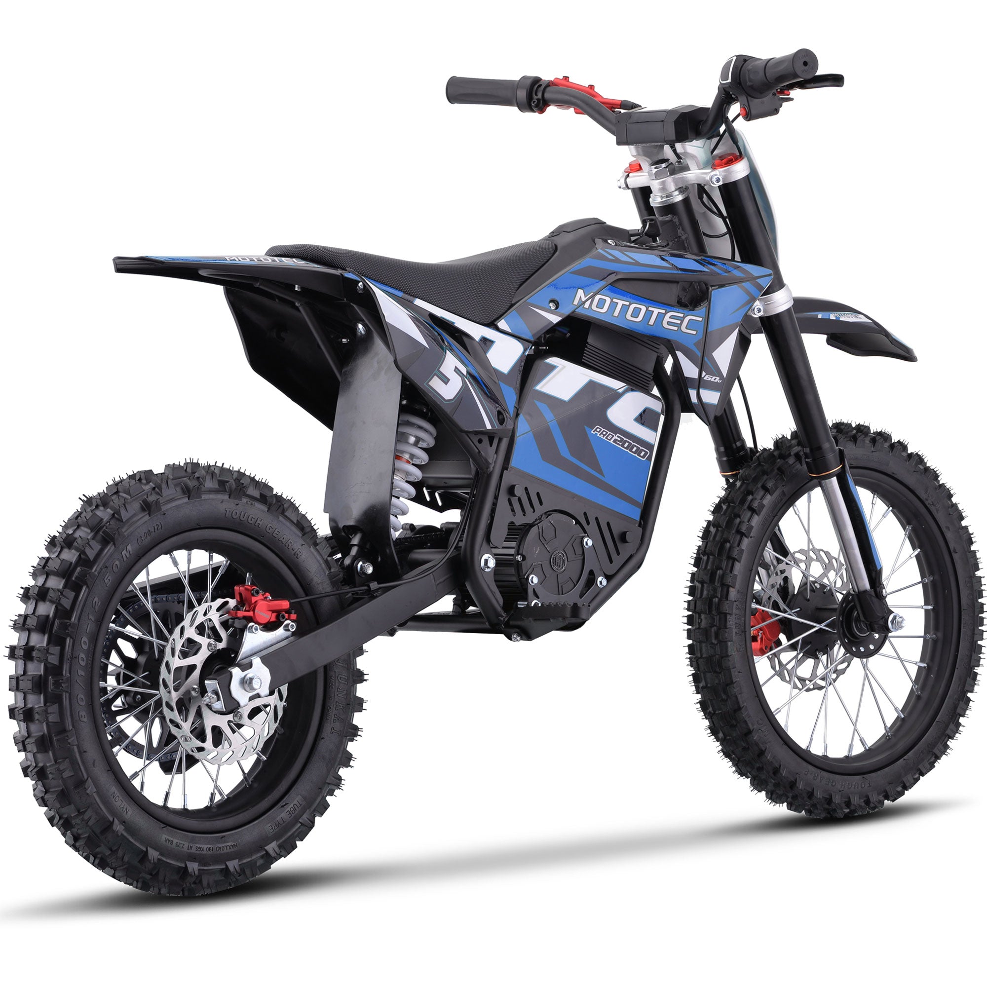 MotoTec Pro 60V 2000W Electric Dirt Bike