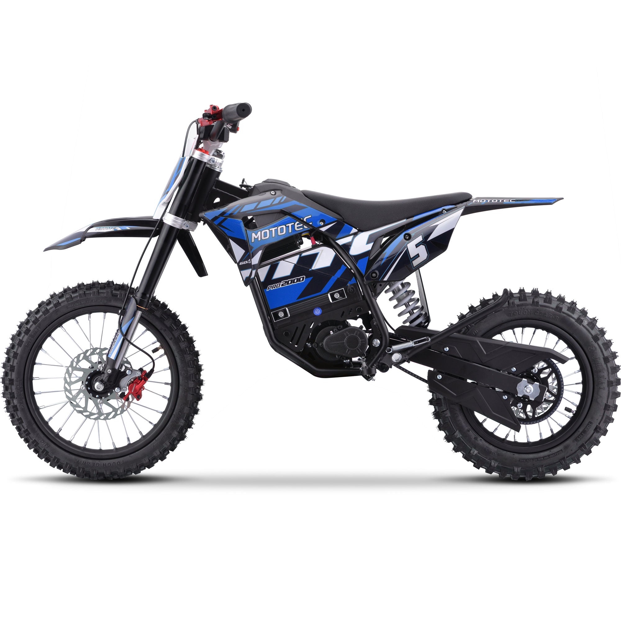 MotoTec Pro 60V 2000W Electric Dirt Bike