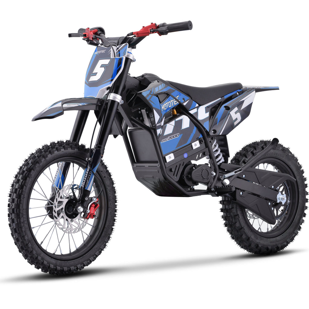 MotoTec Pro 60V 2000W Electric Dirt Bike