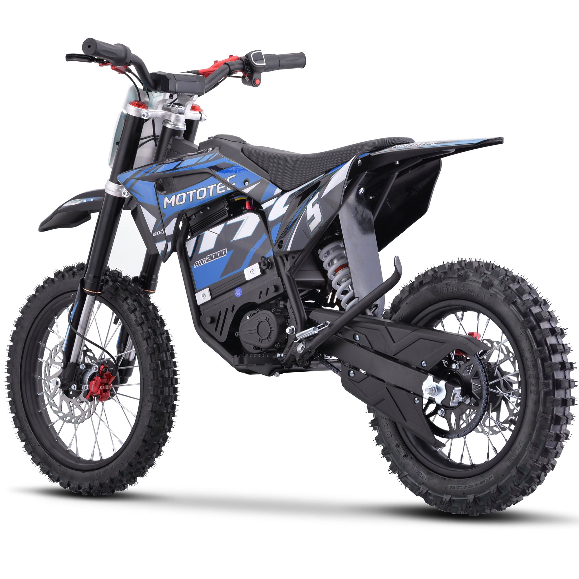 MotoTec Pro 60V 2000W Electric Dirt Bike