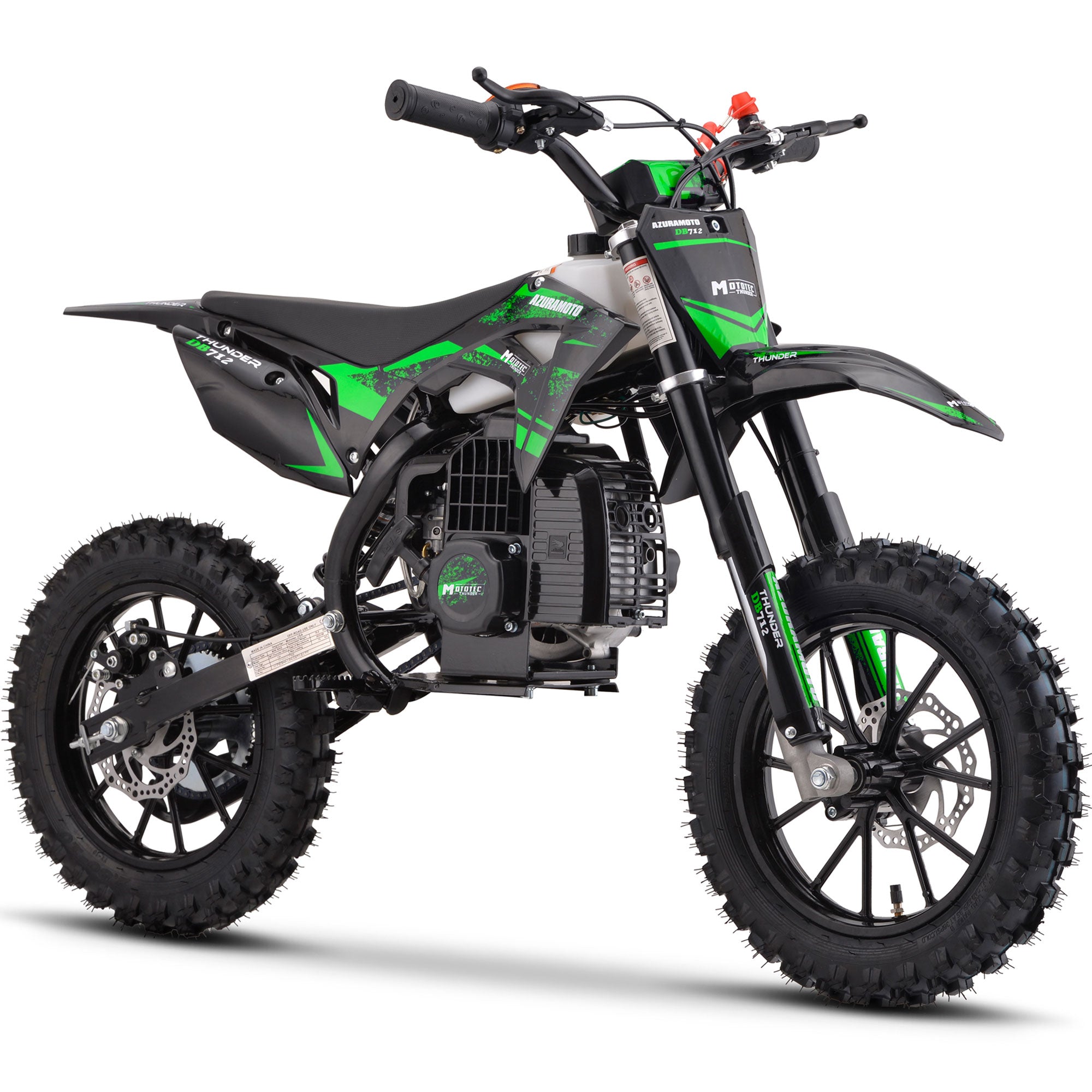 MotoTec Thunder 50cc Kids Gas Dirt Bike