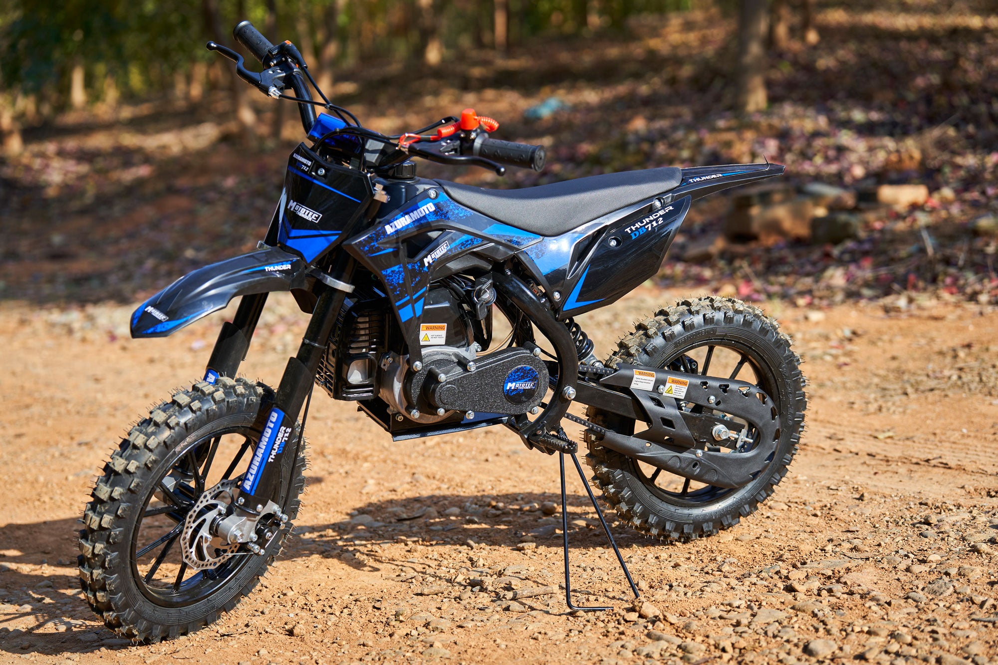 MotoTec Thunder 50cc Kids Gas Dirt Bike