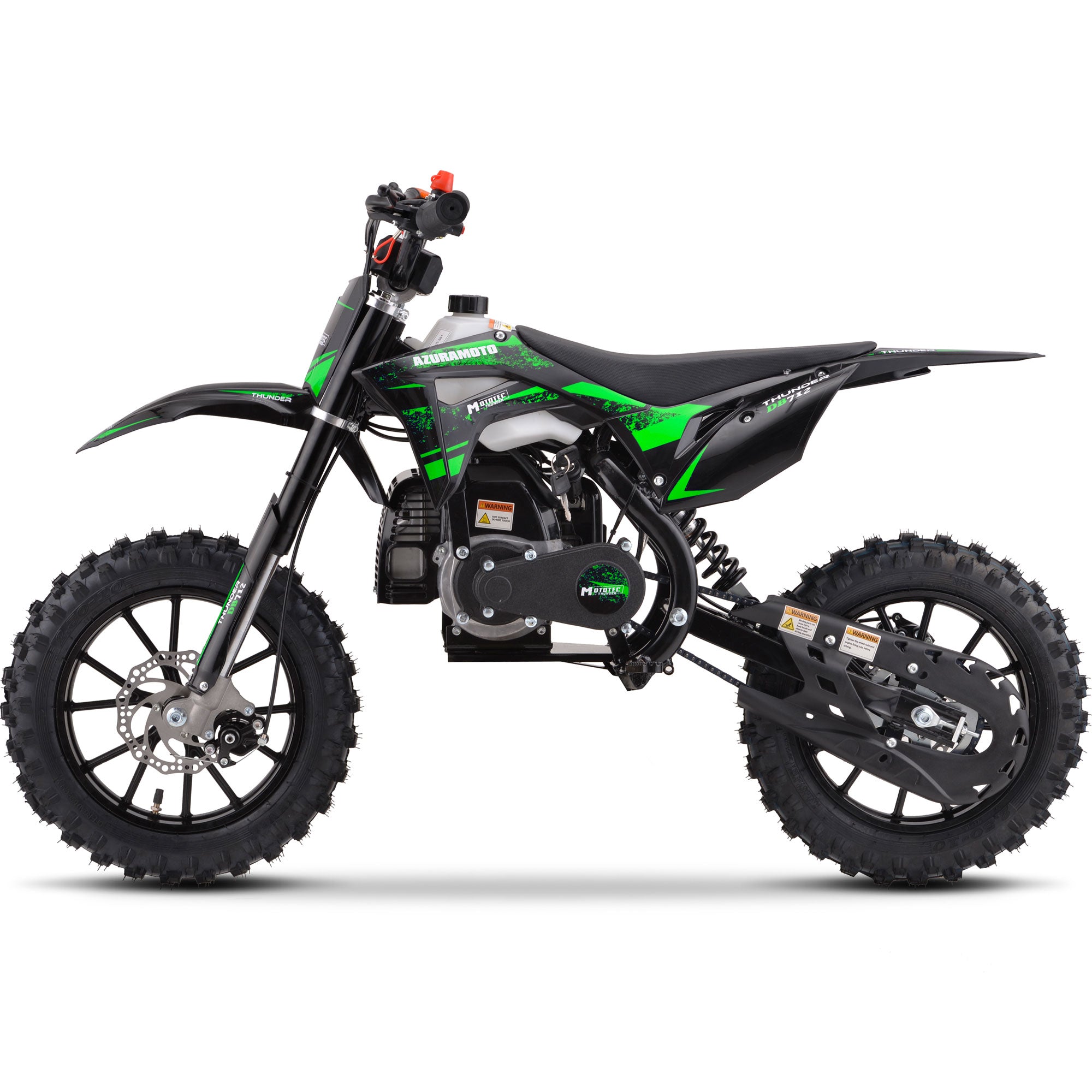 MotoTec Thunder 50cc Kids Gas Dirt Bike