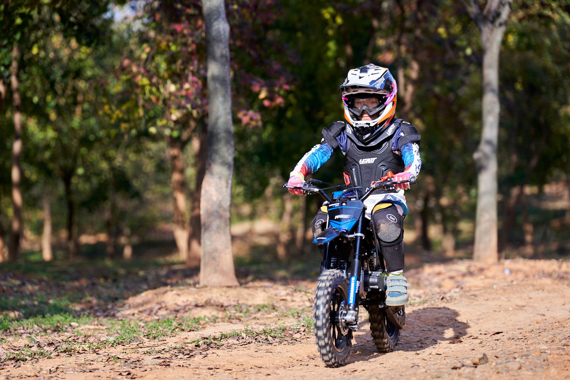 MotoTec Thunder 50cc Kids Gas Dirt Bike