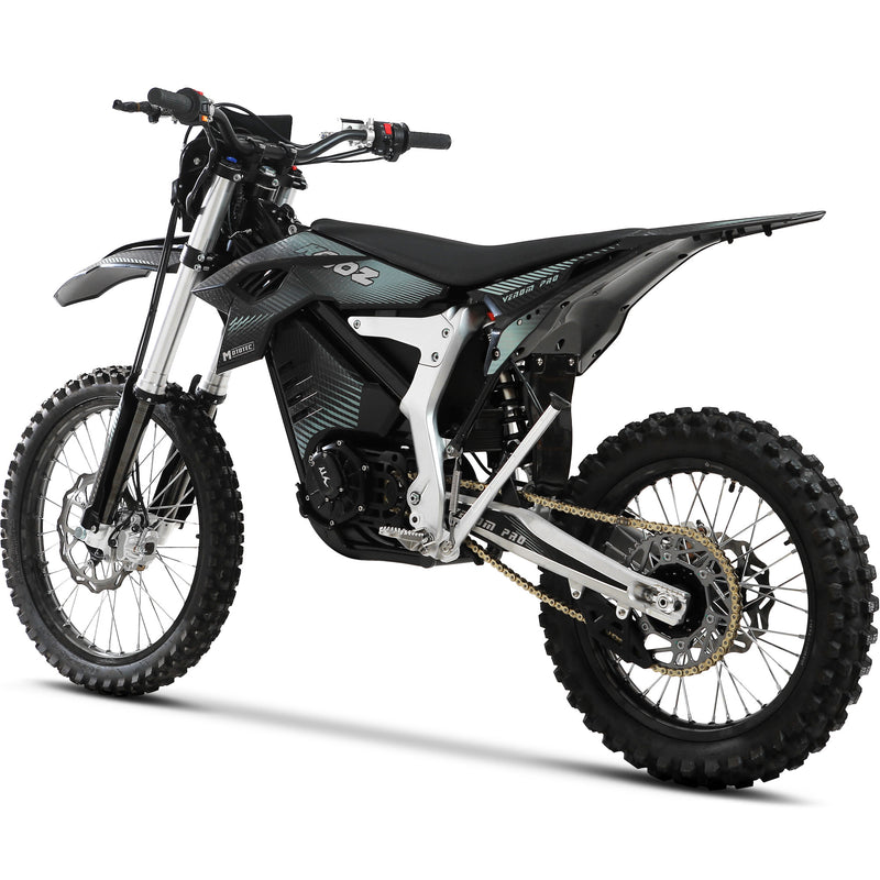 MotoTec Venom 72v 30000w 773ah Electric Dirt Bike White