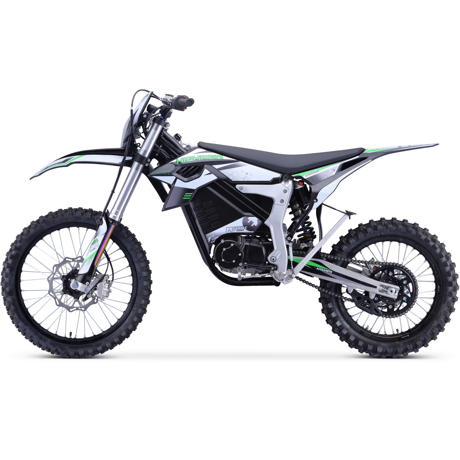 MotoTec Venom 72V 12,000W Electric Dirt Bike by Swag House Store