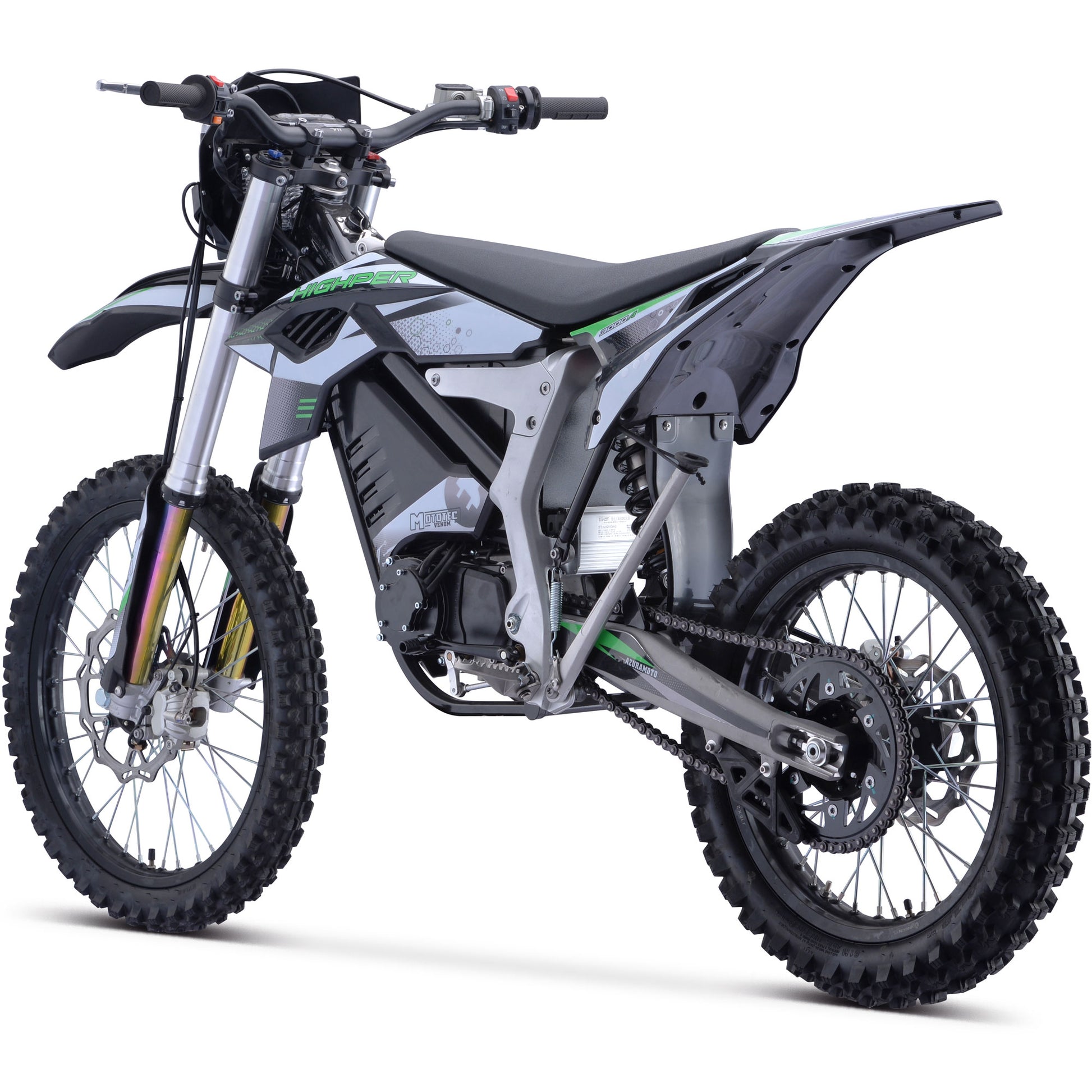 MotoTec Venom 72V 12,000W Electric Dirt Bike by Swag House Store