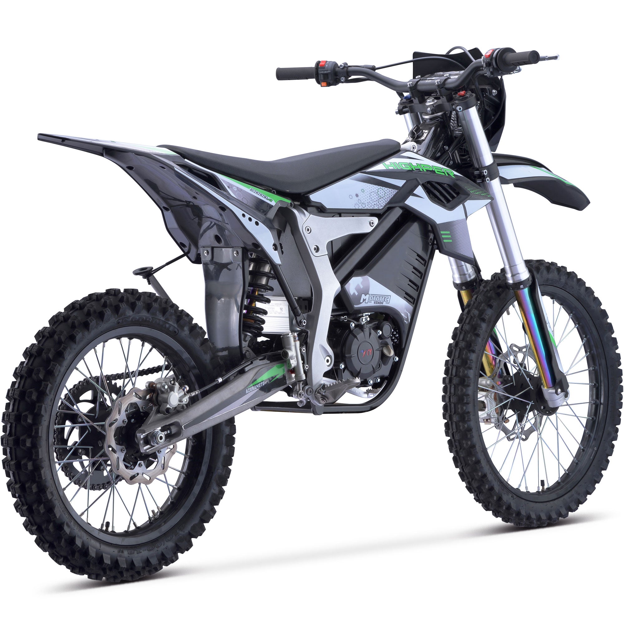 MotoTec Venom 72V 12,000W Electric Dirt Bike