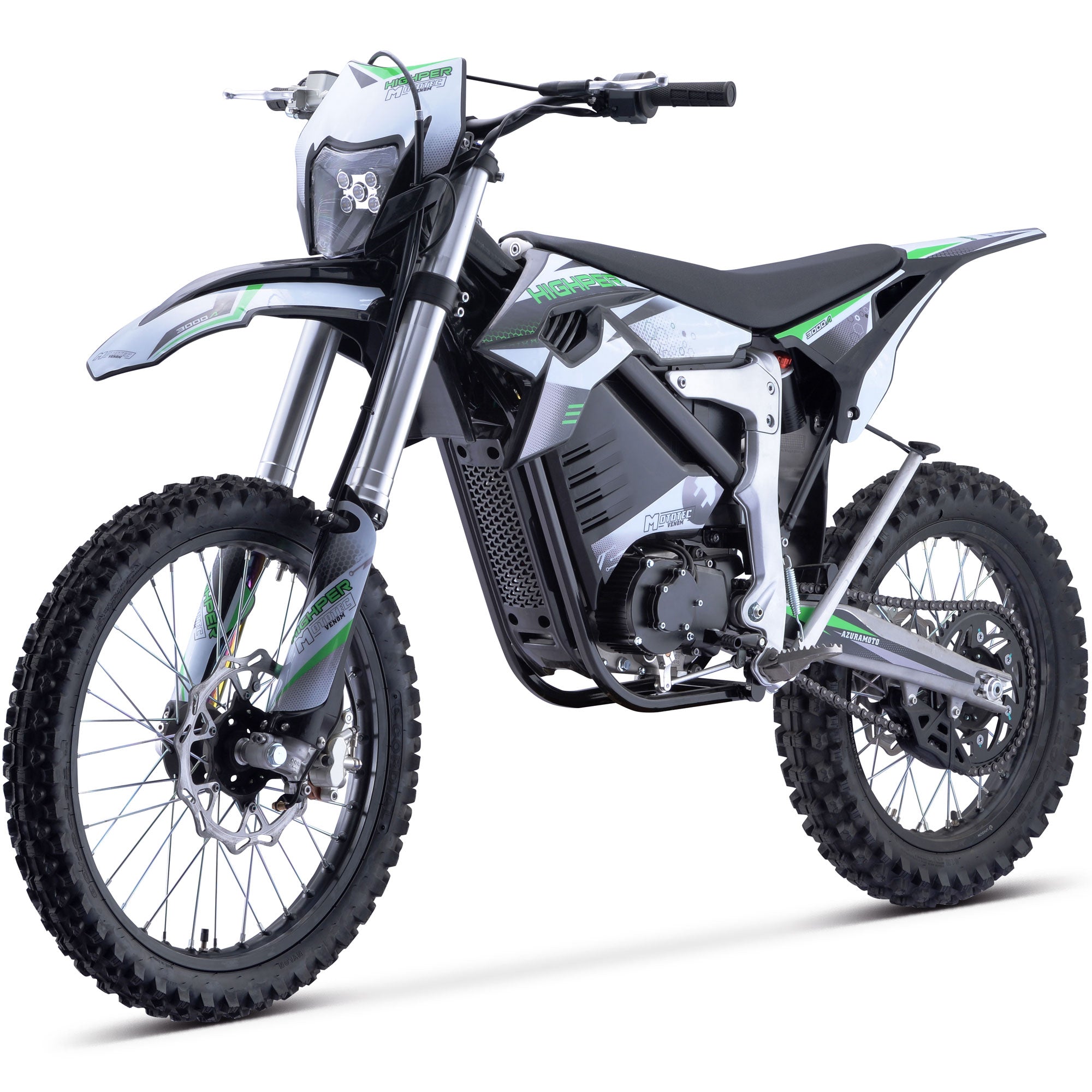 MotoTec Venom 72V 12,000W Electric Dirt Bike