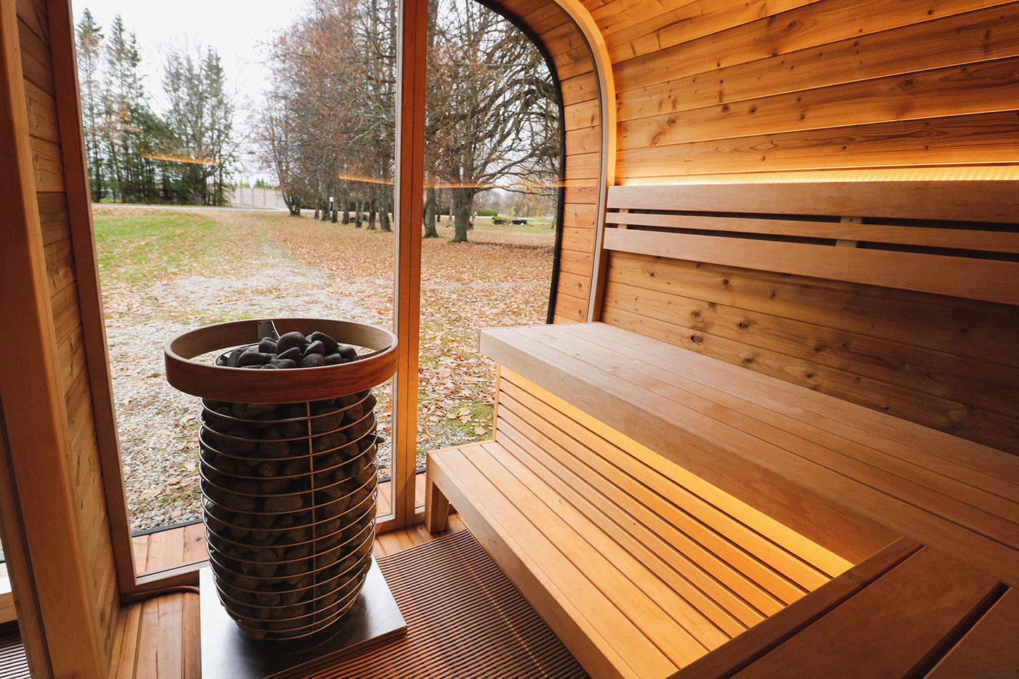SAUNA EVOLUTION® Elegant Serenity Sauna 5