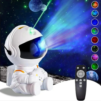 Star Projector Galaxy Night Light - Astronaut Space Projector, Starry Nebula Ceiling LED Lamp with Timer and Remote, Kids Room Decor Aesthetic, Gifts for Christmas, Birthdays, Valentine's Day Swag House