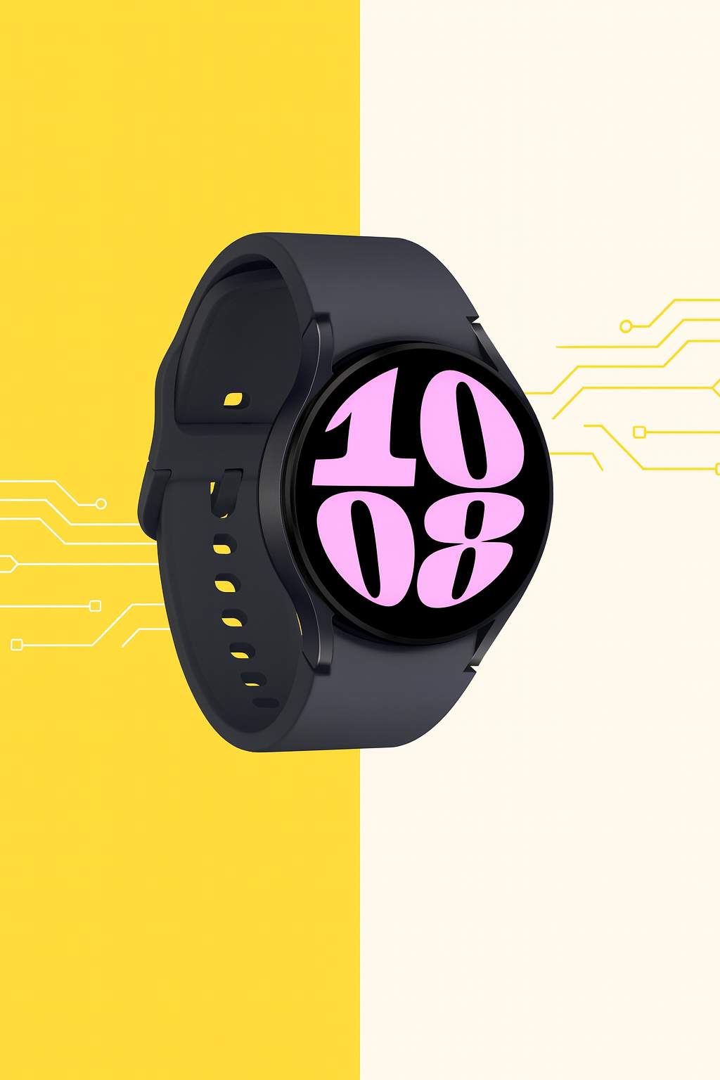 Samsung Galaxy Watch6 – 40mm Graphite Smartwatch – Bluetooth Connectivity – Fitness & Health Tracking