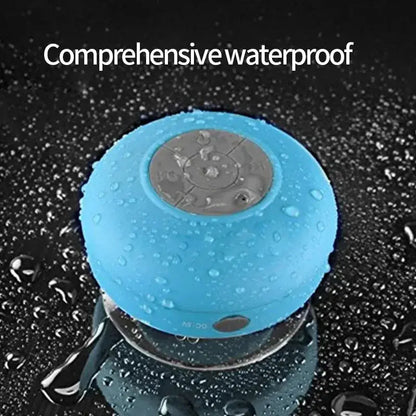 Waterproof Wireless Bluetooth Speaker with Suction Cup and Stereo Sound Swag House