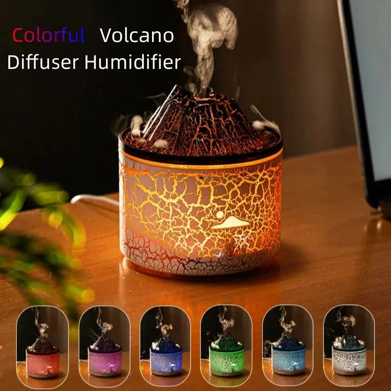 Try Colorful Volcano Air Humidifiers – Diffuser – Swag House Store