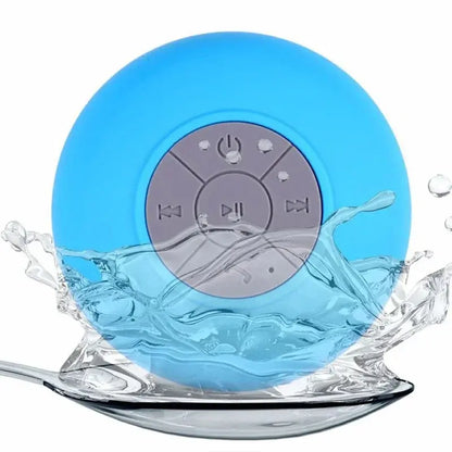 Waterproof Wireless Bluetooth Speaker with Suction Cup and Stereo Sound Swag House