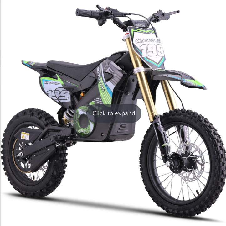 MotoTec Pro 48V 1800W Electric Dirt Bike – Compact Electric Off-Road Bike